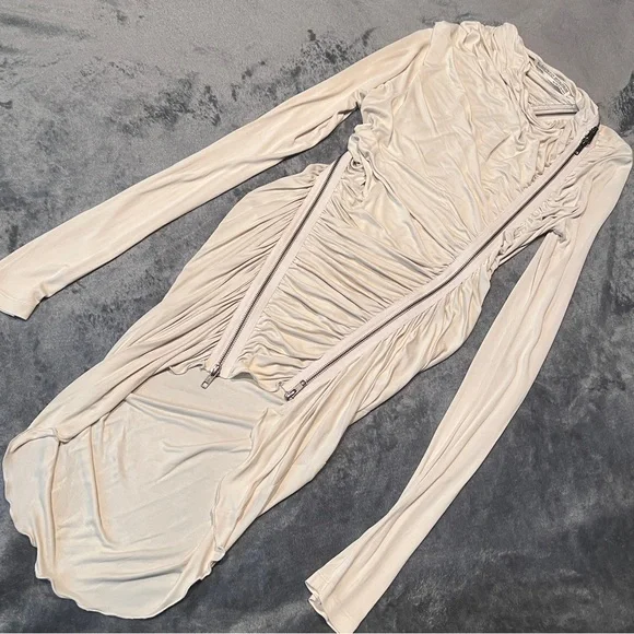 All Saints Dresses Allsaints Nwot Gisele Rouched Bodycon Zip